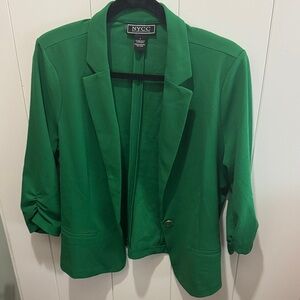 NYCC Women's Green Blazer